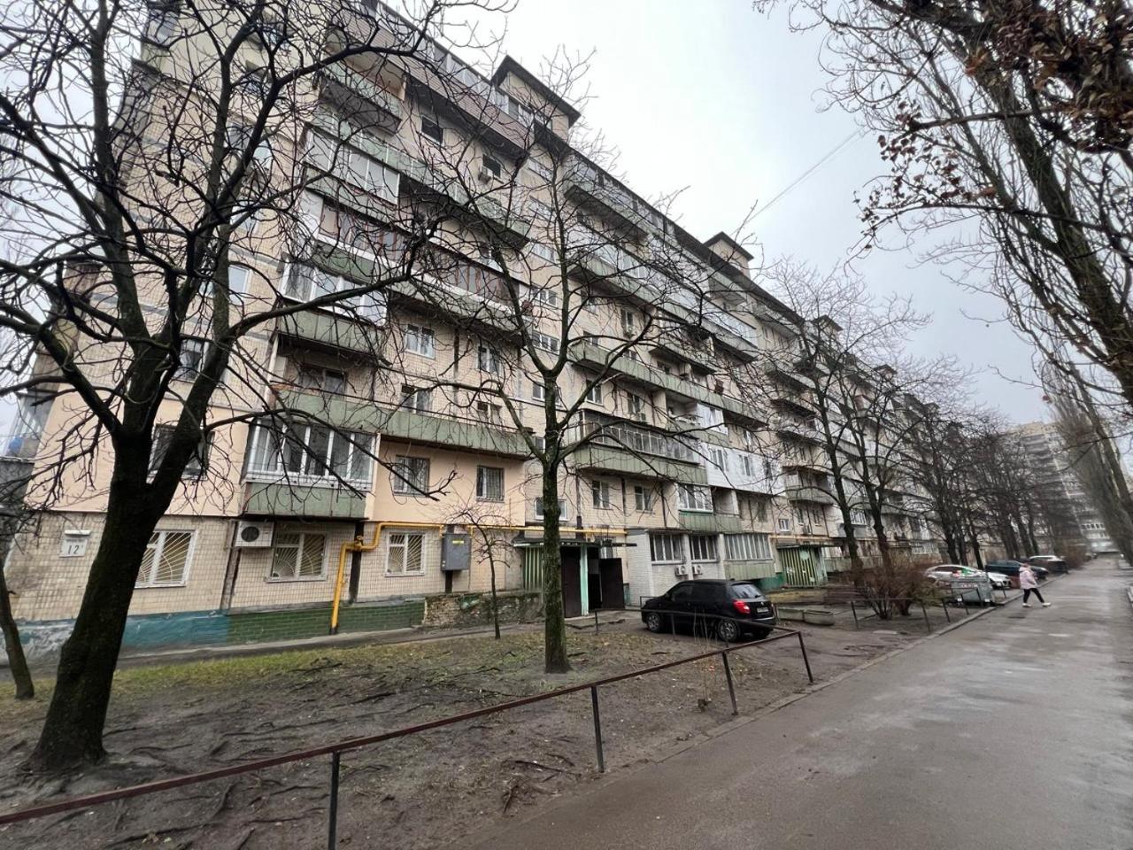 Квартира Эконом-Класса Возле Метро Левобережная Kiev Eksteriør bilde